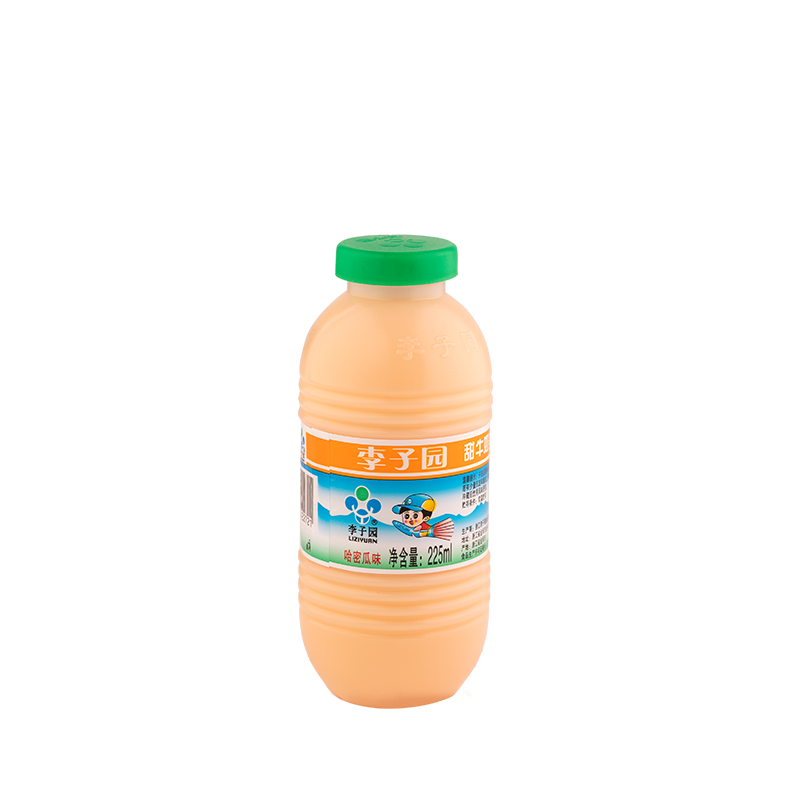 甜牛奶乳飲料（哈密瓜味），單瓶凈含量225ml