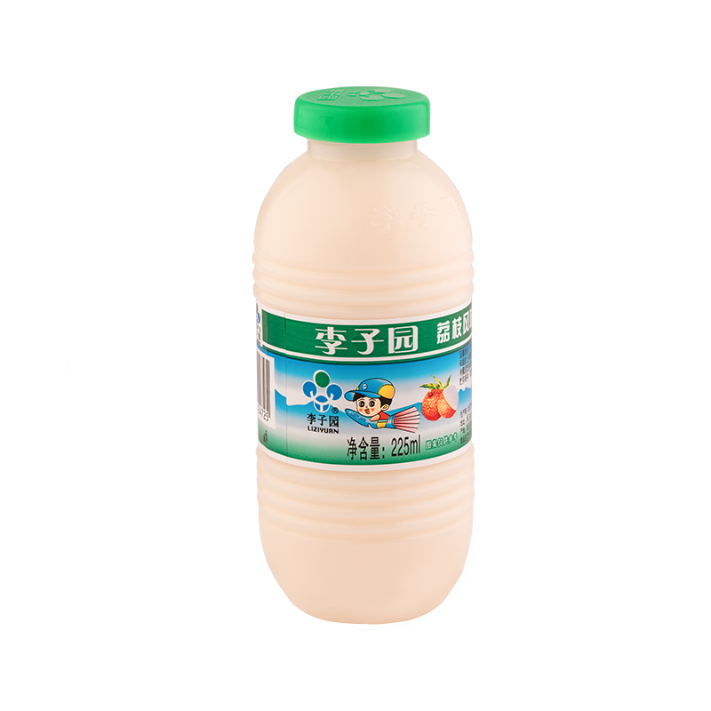 荔枝風(fēng)味乳飲料，單瓶?jī)艉?25ml